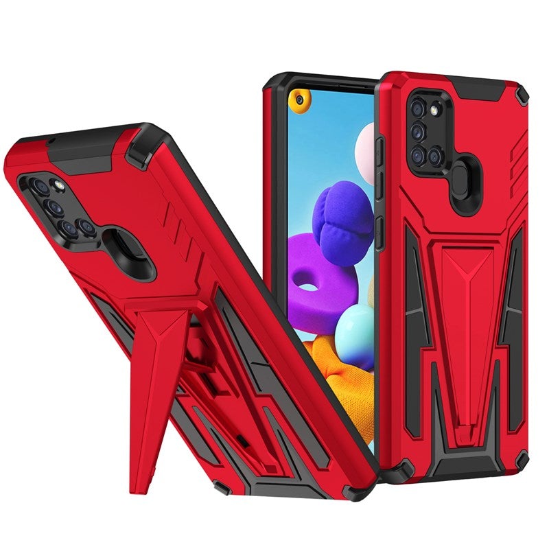 Neue außergewöhnliche magnetische Handyhülle mit Ständer für Samsung A21 (US)