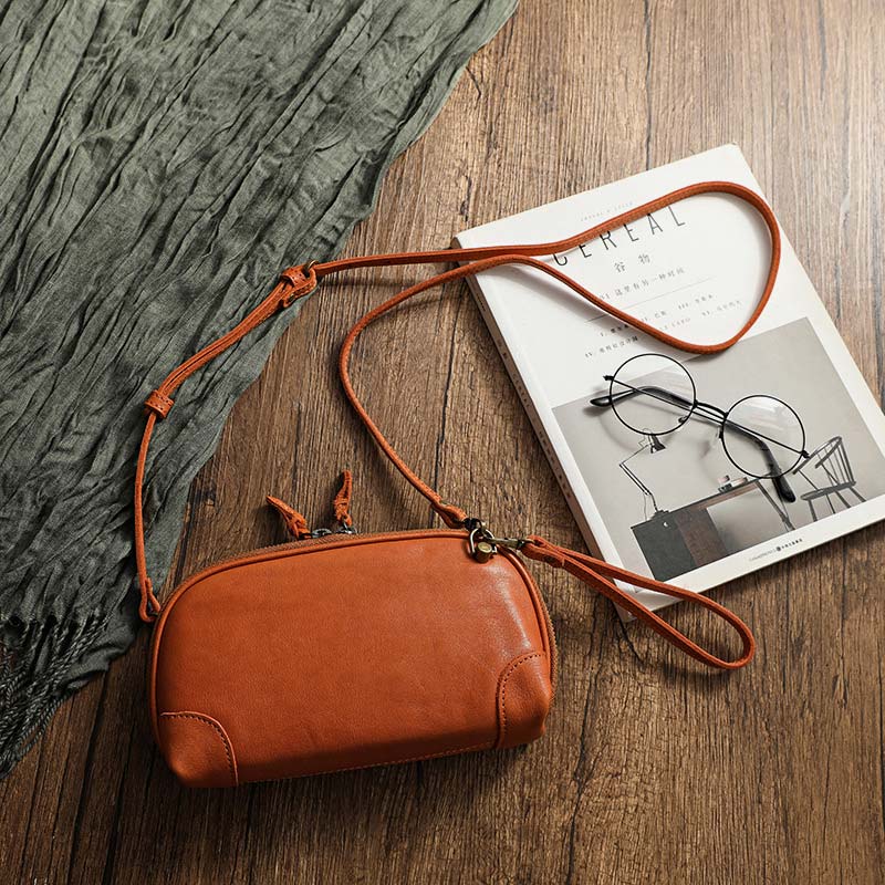Sac bandoulière rétro spacieux à multiples poches pour femme