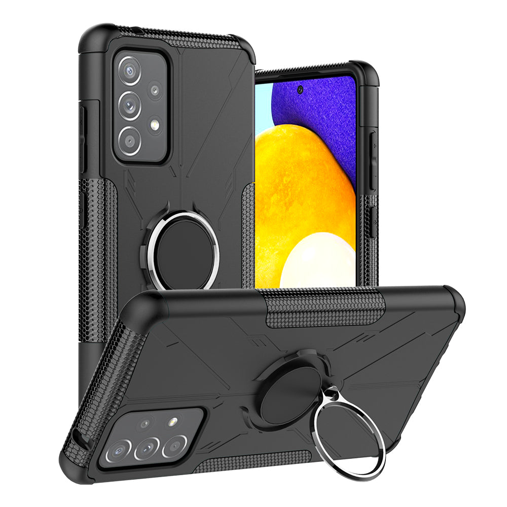 Coque de protection 3 en 1 « Robot Heavy Duty Defender » pour Samsung A52 5G