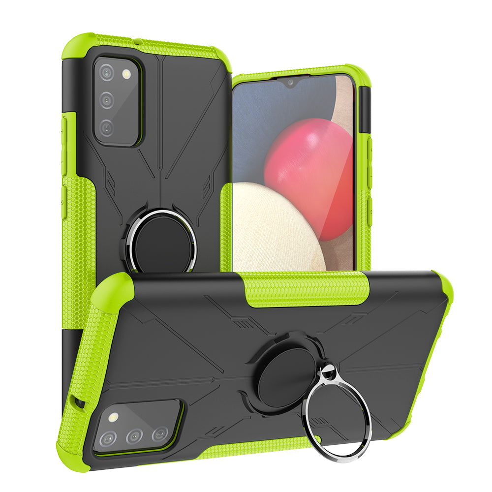 Robot 3 in 1 Heavy Duty Defender Case For Samsung A02S