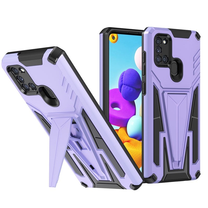 Neue außergewöhnliche magnetische Handyhülle mit Ständer für Samsung A21 (US)