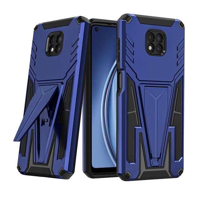 Neue außergewöhnliche magnetische Rüstungshülle mit Halterung für Moto G Power 2021