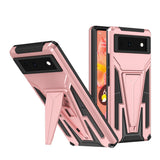 New Extraordinary Armor Bracket Magnetic Case For Google Pixel 6