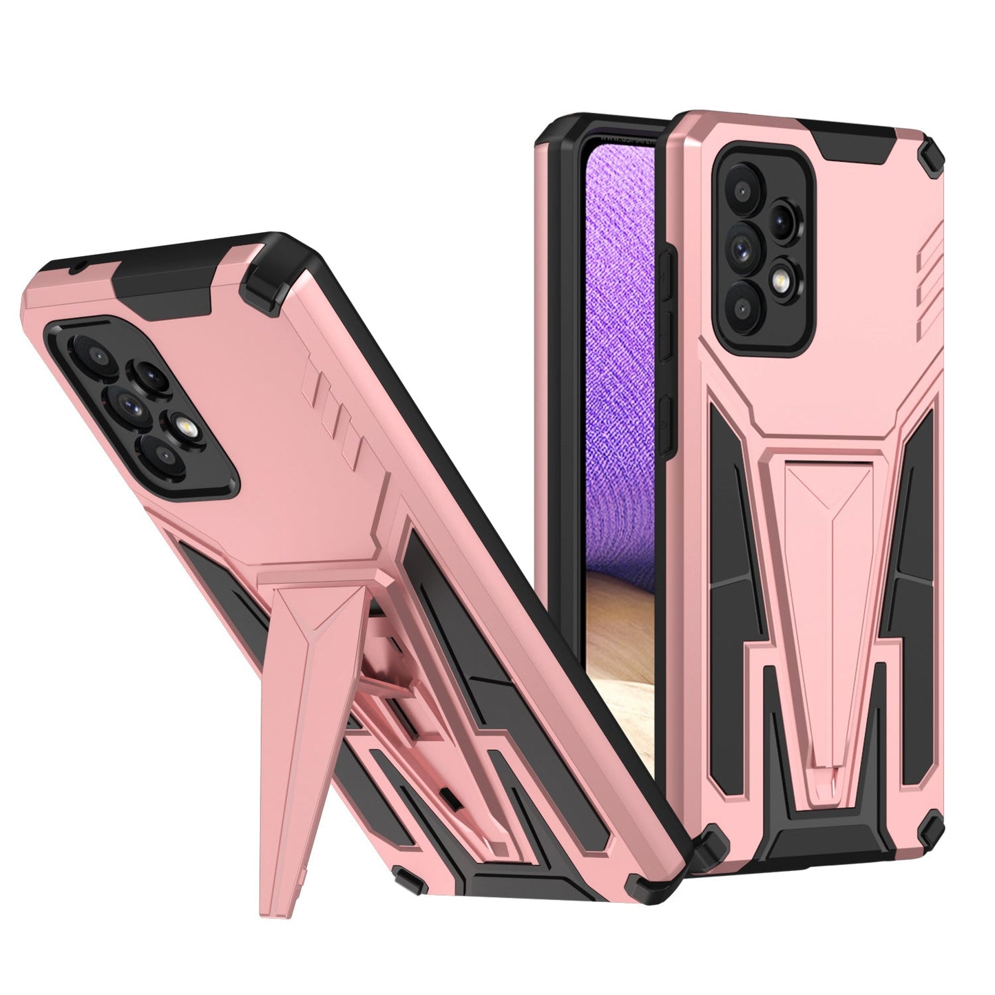 Neue außergewöhnliche Armor Bracket Magnethülle für Samsung A52 5G