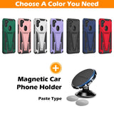 New Extraordinary Armor Bracket Magnetic Phone Case For Samsung A11