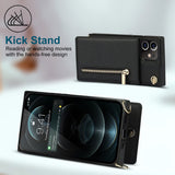 New Crossbody Zipper Wallet Phone Case For iPhone 13 Series
