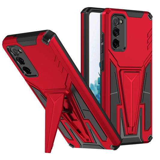 Neue außergewöhnliche Armor Bracket Magnet-Handyhülle für Samsung S20FE 4G/5G
