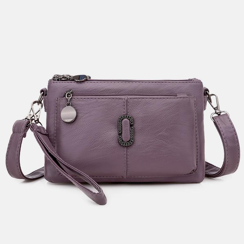 Sac de téléphone à grande capacité pour femmes, sac bandoulière