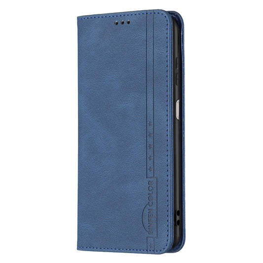 Nouvel Étui Portefeuille en Cuir Magnétique RFID à Rabat pour Samsung