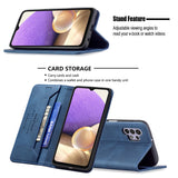 New RFID Magnetic Leather Wallet Flip Case For Samsung