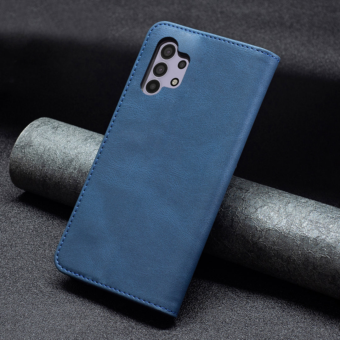 New RFID Magnetic Leather Wallet Flip Case For Samsung