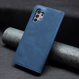 New RFID Magnetic Leather Wallet Flip Case For Samsung
