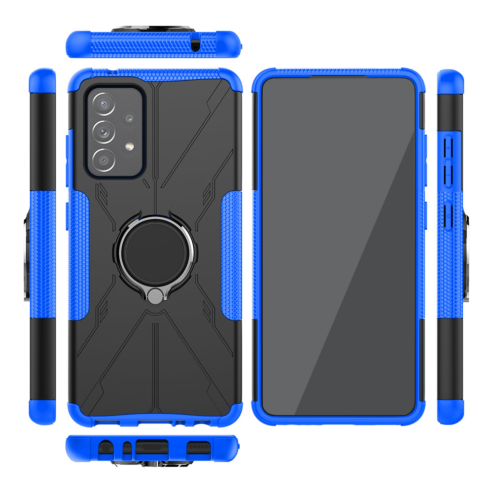 Coque de protection 3 en 1 « Robot Heavy Duty Defender » pour Samsung A52 5G