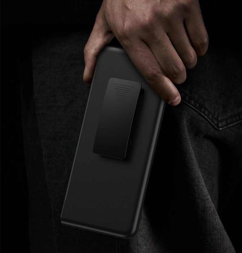 Coque Ultra-fine Pliante Anti-chute Tout Compris avec Clip Dorsal pour Samsung Galaxy Z Fold3 5G