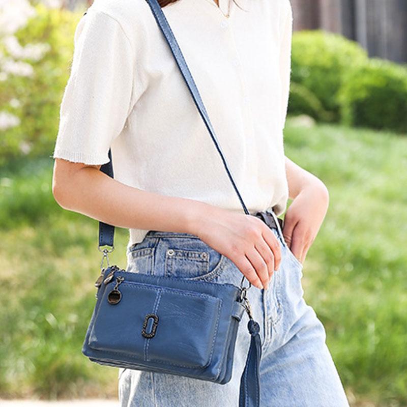 Sac de téléphone à grande capacité pour femmes, sac bandoulière