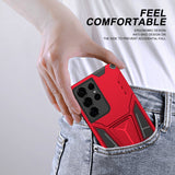 New Extraordinary Armor Bracket Magnetic Phone Case For Samsung S21 Ultra 5G