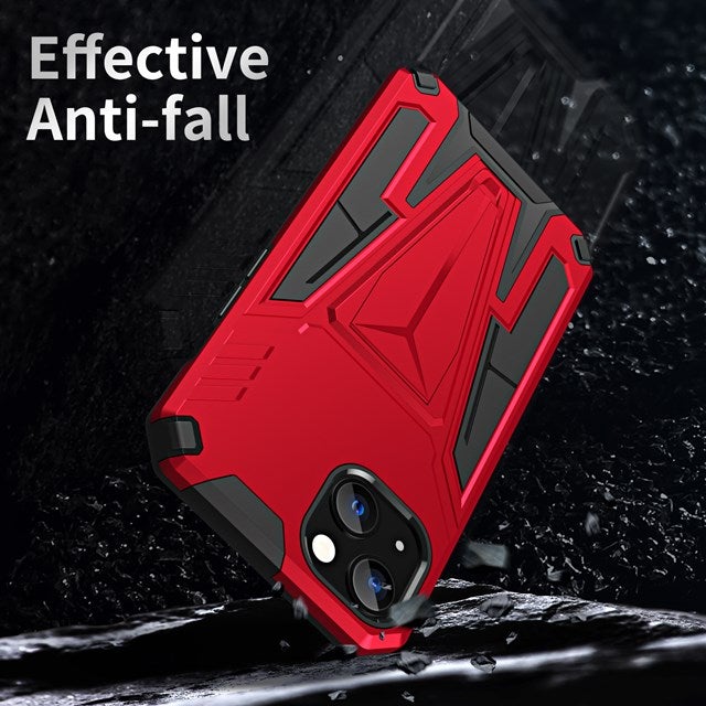 New Extraordinary Armor Bracket Magnetic Phone Case For iPhone 13