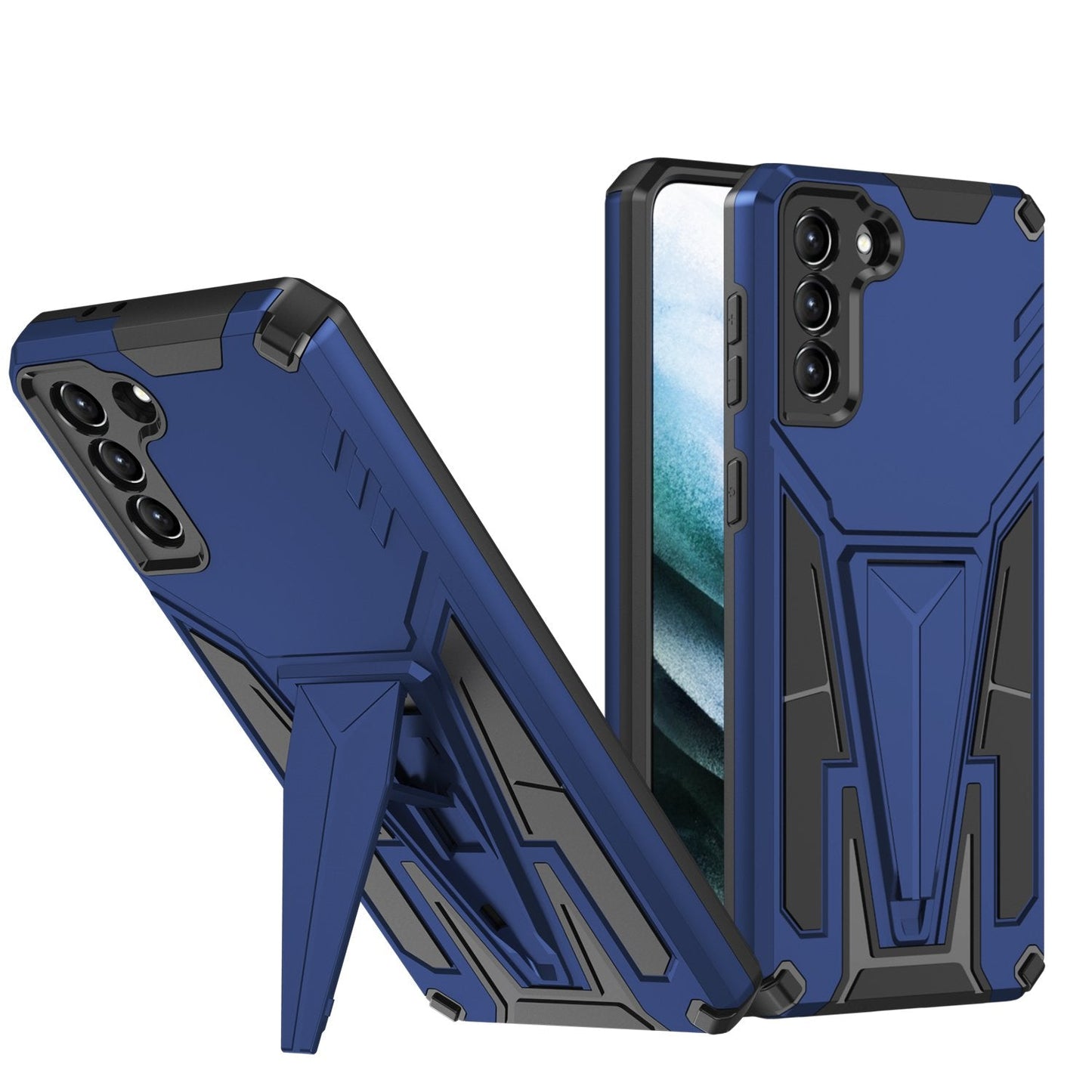 Neue außergewöhnliche magnetische Handyhülle mit Ständer für Samsung S21 5G
