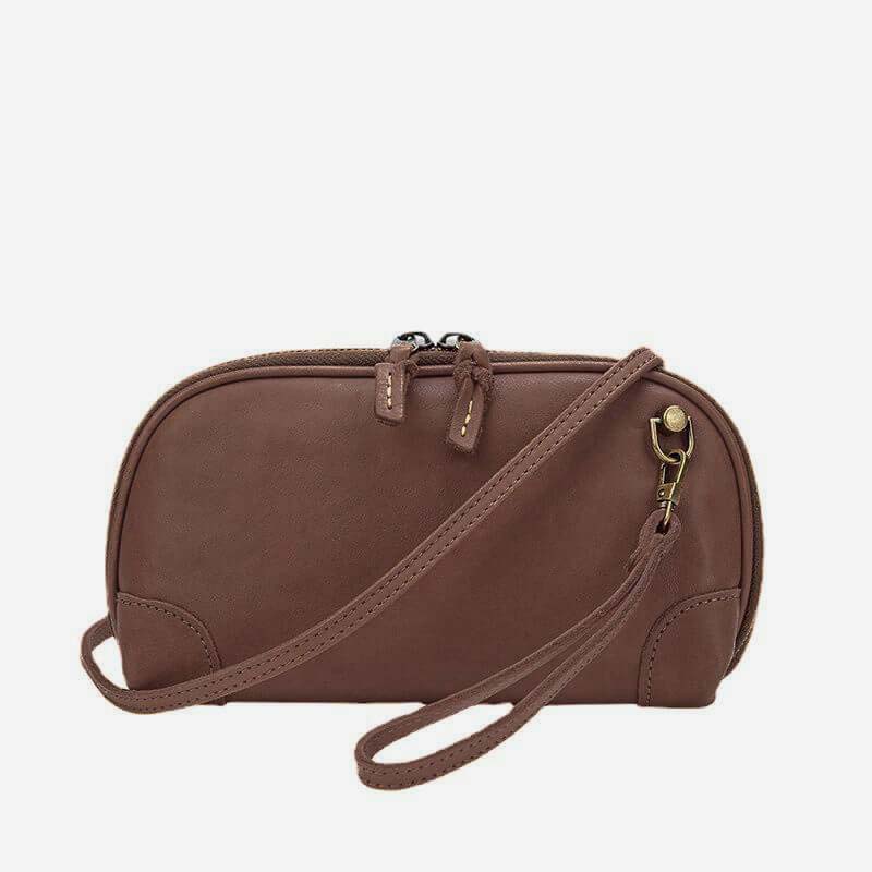 Sac bandoulière rétro spacieux à multiples poches pour femme