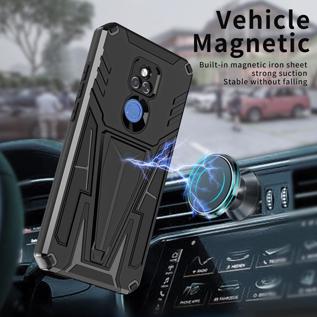 Neue außergewöhnliche magnetische Halterungshülle für Moto G Play 2021