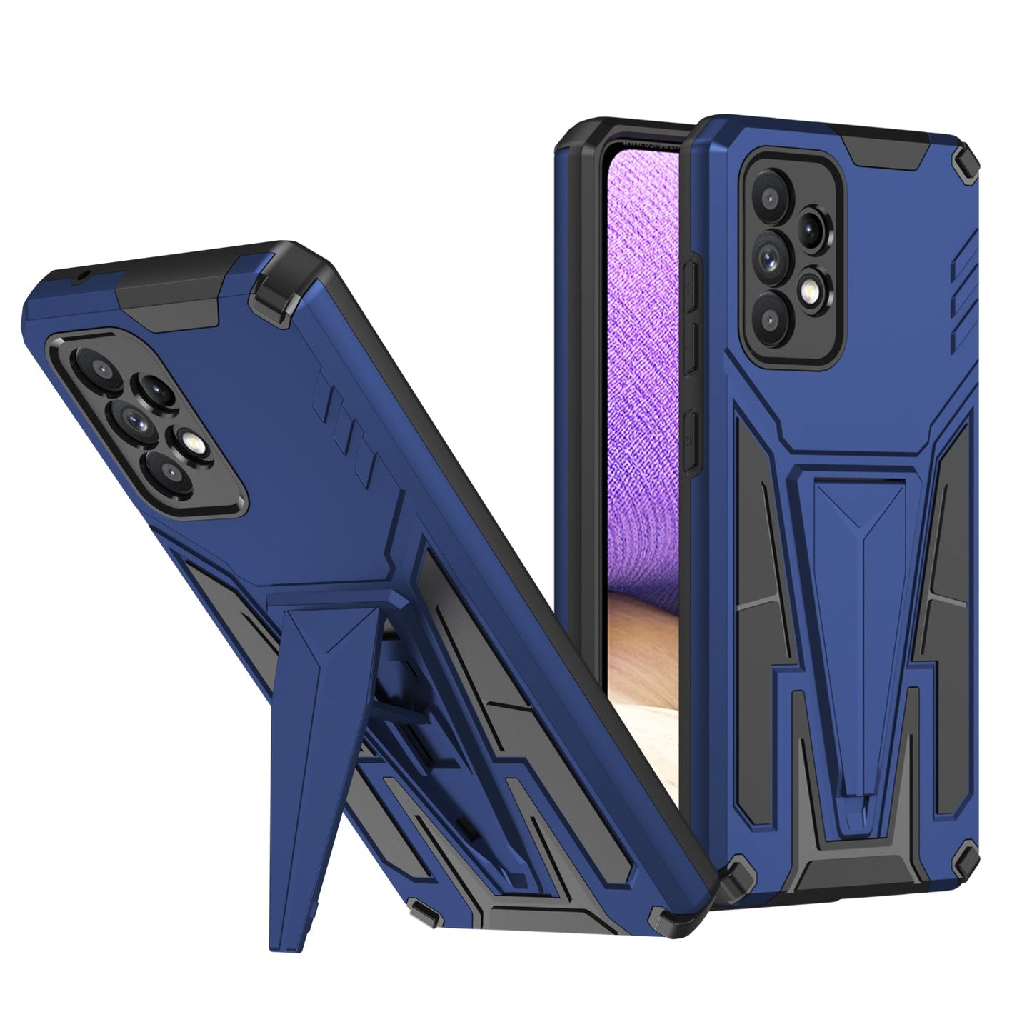 Neue außergewöhnliche Armor Bracket Magnethülle für Samsung A52 5G