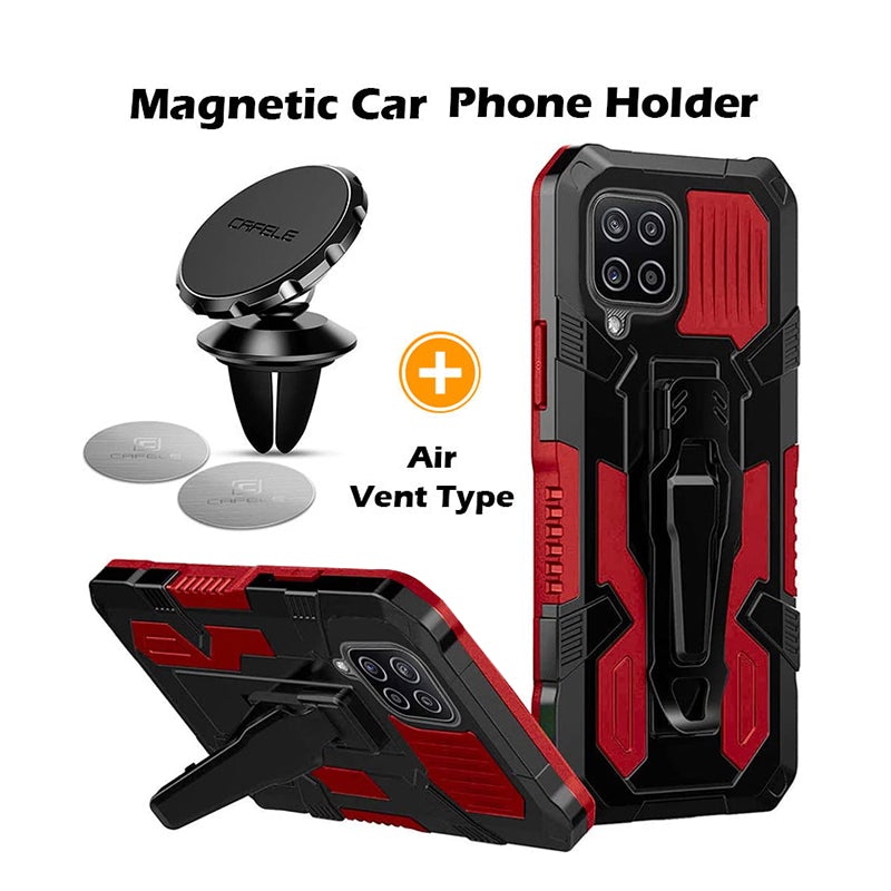 Phone Warrior Multifunktions-Gürtelclip-Hülle für Samsung A12