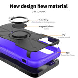 Robot 3 in 1 Heavy Duty Defender Case For iPhone 12