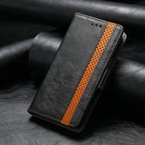 Magnetic Leather Phone Case For Samsung