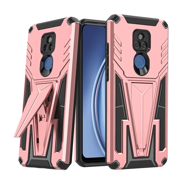 Neue außergewöhnliche magnetische Halterungshülle für Moto G Play 2021