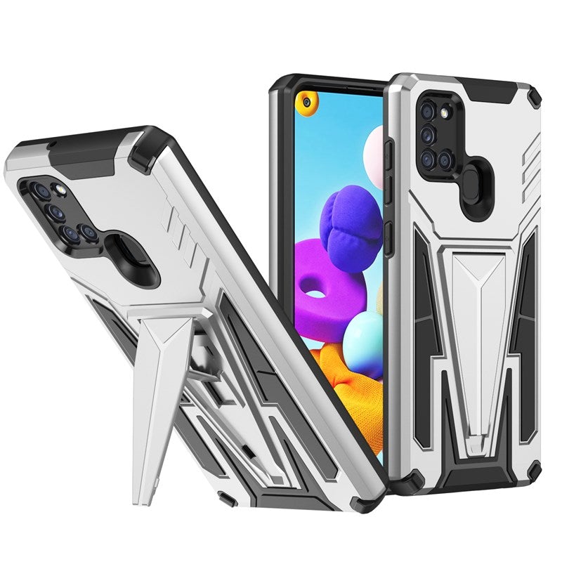 Neue außergewöhnliche magnetische Handyhülle mit Ständer für Samsung A21 (US)