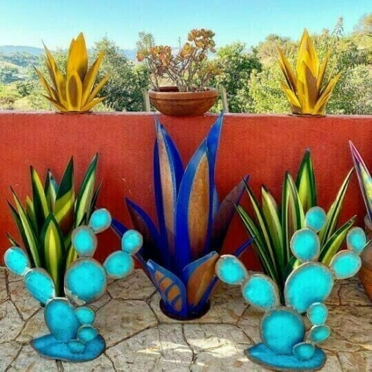 Sherem Metal Tequila Agave Plants