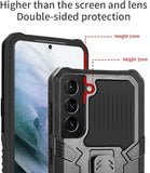 Phone Warrior Multi-function Bracket Belt Clip Case For Samsung S21FE