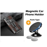 Phone Warrior Multi-function Bracket Belt Clip Phone Case For iPhone 12 Series