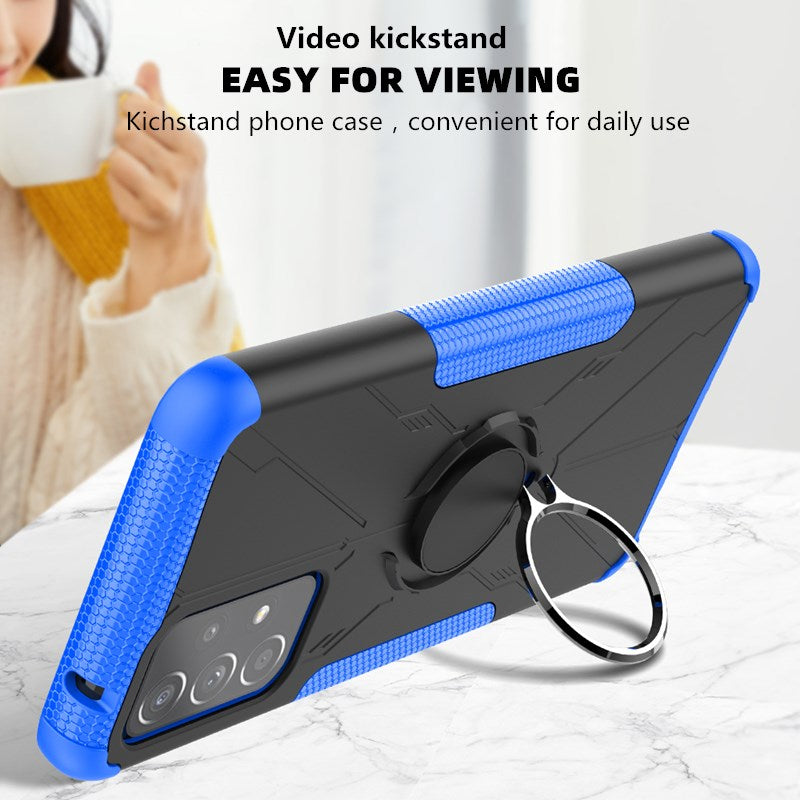 Coque de protection 3 en 1 « Robot Heavy Duty Defender » pour Samsung A52 5G