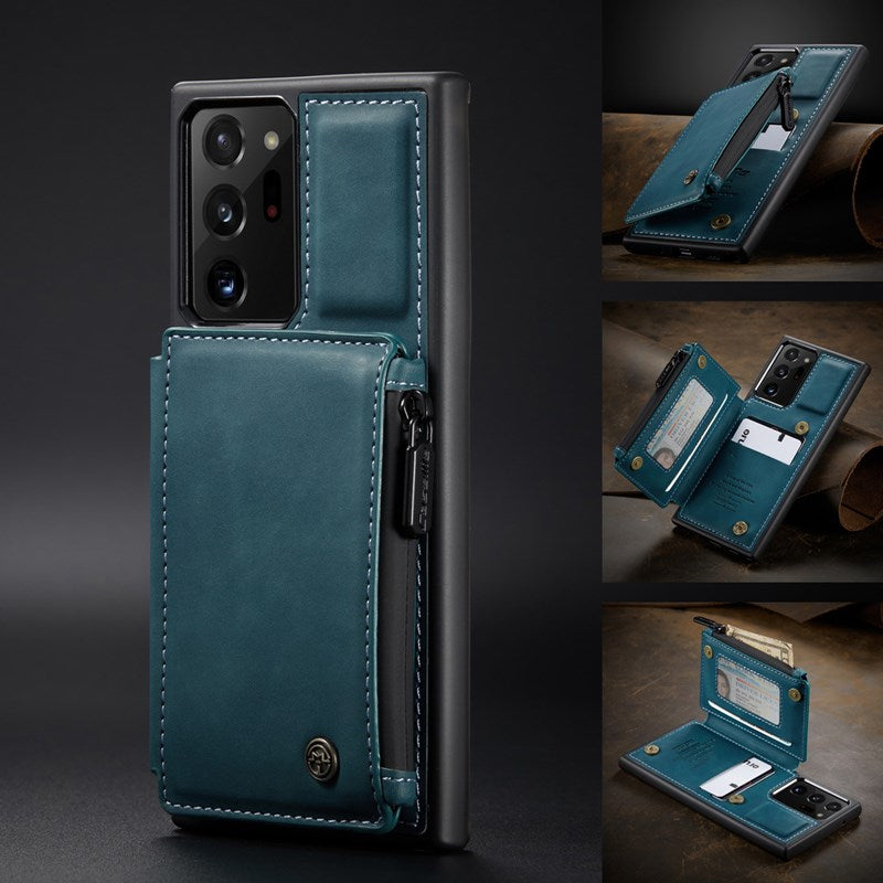 Neue multifunktionale Luxus-Handyhülle mit Brieftasche für Samsung Note20 Ultra