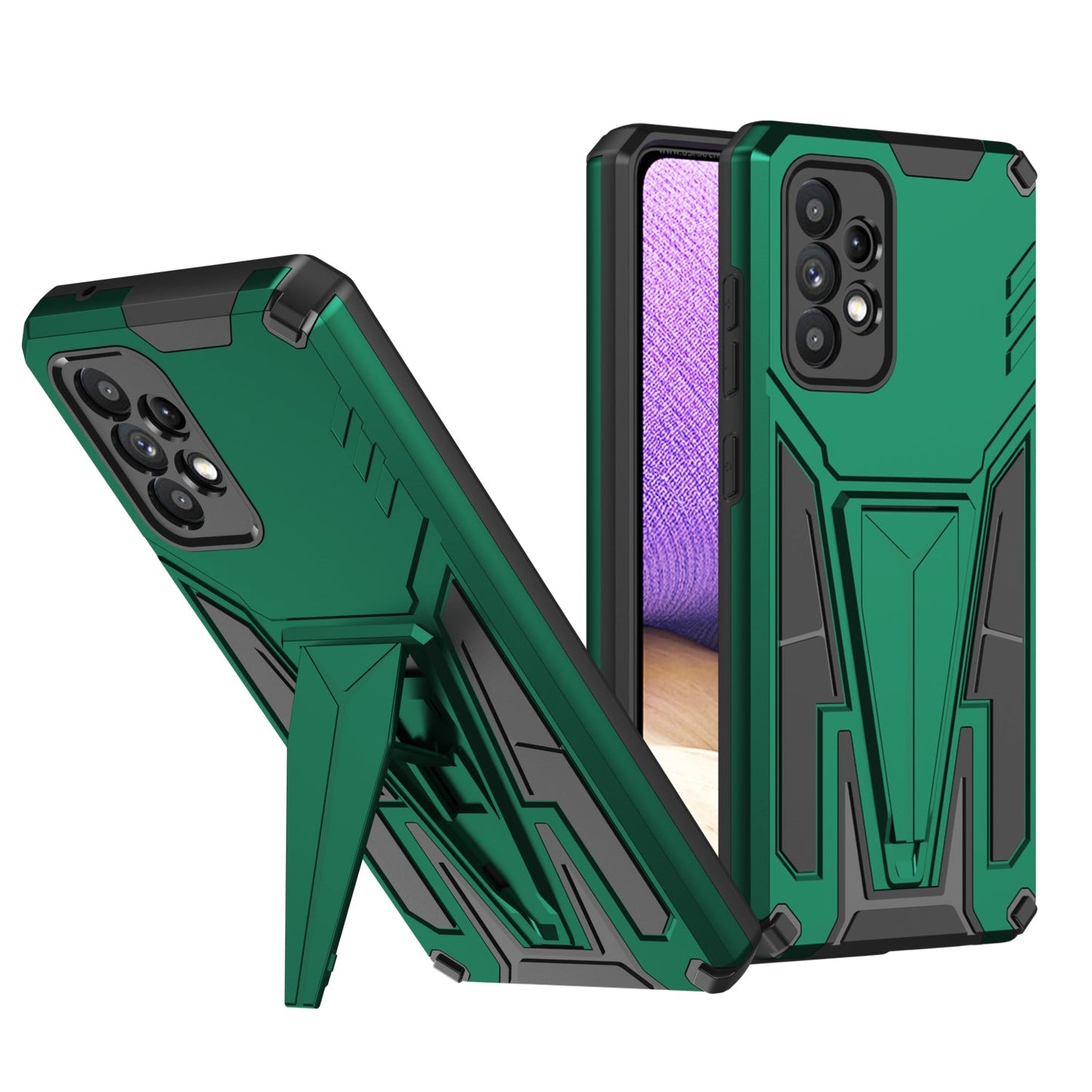 Neue außergewöhnliche Armor Bracket Magnethülle für Samsung A52 5G
