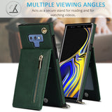 New Crossbody Zipper Wallet Phone Case For Samsung Note9