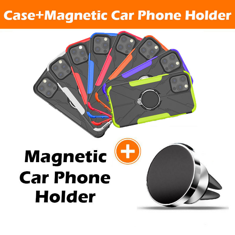 Robot 3 in 1 Heavy Duty Defender Case For iPhone 12 Pro