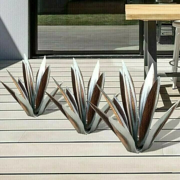 Sherem Metal Tequila Agave Plants