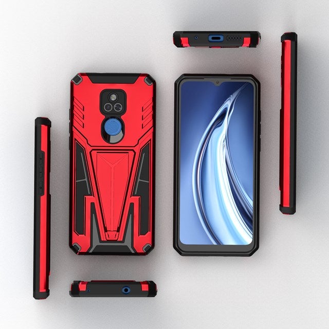 Neue außergewöhnliche magnetische Halterungshülle für Moto G Play 2021