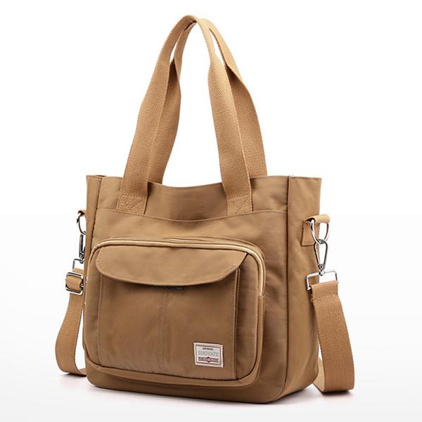 Damen-Schultertasche, leicht, mit großem Fassungsvermögen