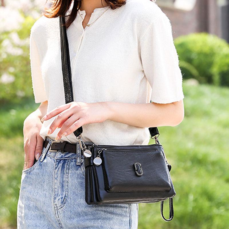 Sac de téléphone à grande capacité pour femmes, sac bandoulière