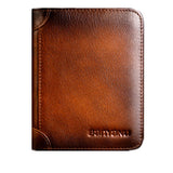 Upgrade RFID Male Genuine Leather Wallets