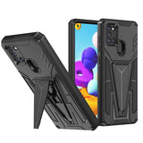 New Extraordinary Armor Bracket Magnetic Phone Case For Samsung A21 (US)