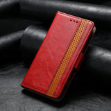 Magnetic Leather Phone Case For Samsung