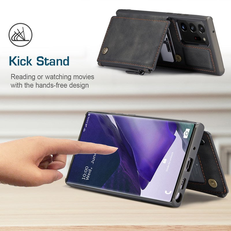 Neue multifunktionale Luxus-Handyhülle mit Brieftasche für Samsung Note20 Ultra