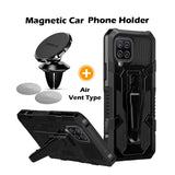 Phone Warrior Multi-function Bracket Belt Clip Case For Samsung A12