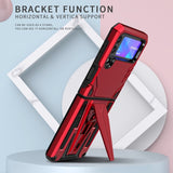 New Extraordinary Armor Bracket Magnetic Phone Case For Samsung Galaxy Z Flip3 5G