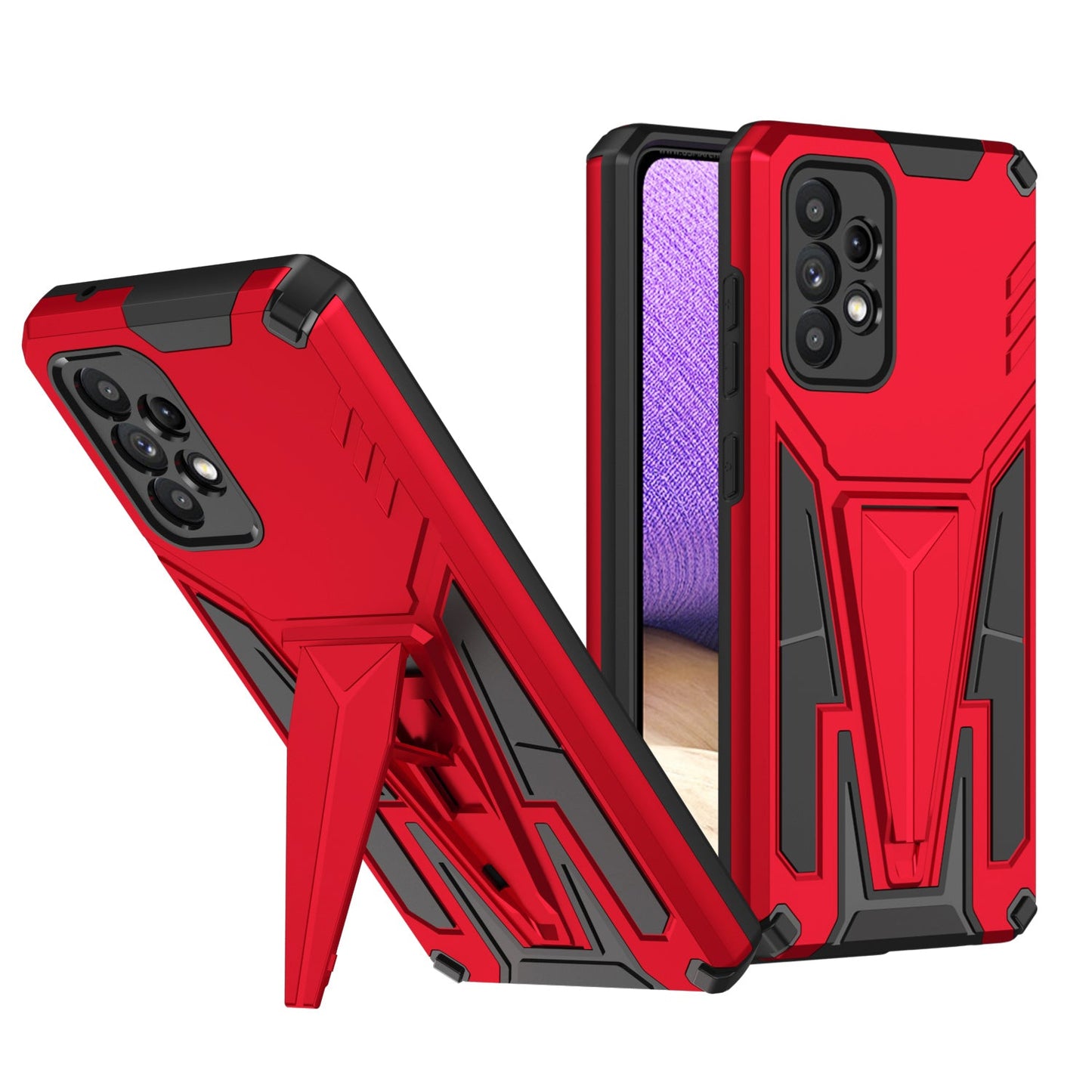 Neue außergewöhnliche Armor Bracket Magnethülle für Samsung A52 5G