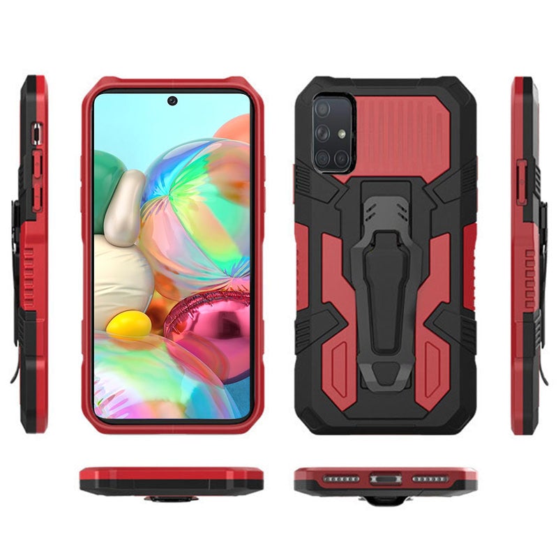 Étui multi-fonctions avec clip ceinture Phone Warrior pour Samsung